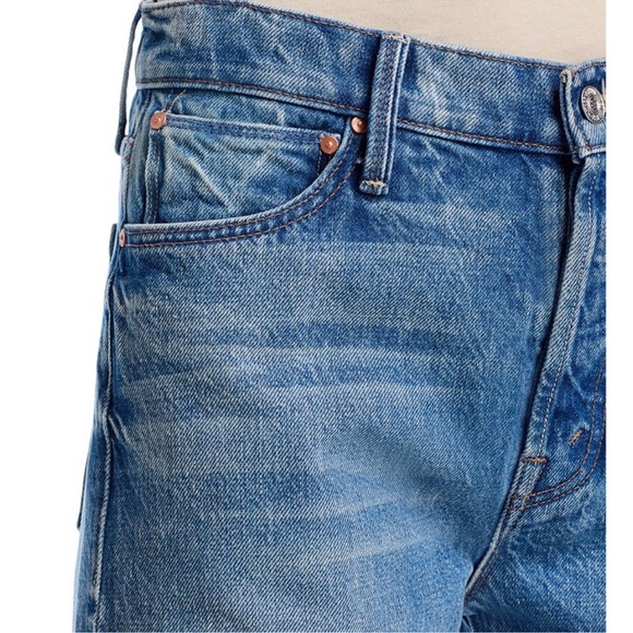 Mother The Dodger High Rise Sneakers Jeans in Wash NWT - Picture 4 of 15